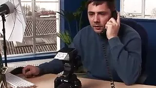 Hot blonde gets pussy plowed