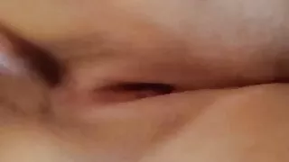 Cumming to the sound of girl orgasm