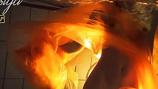 Blonde super tight teen Nastya underwater