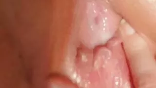 Creamy wet pussy with Naughty Callie