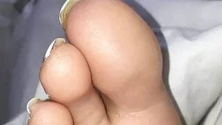 Sexy long toenails
