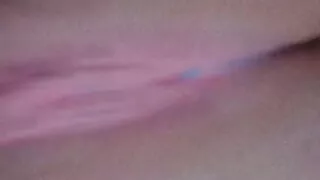 Pink vagina of a Mexican with a large boat