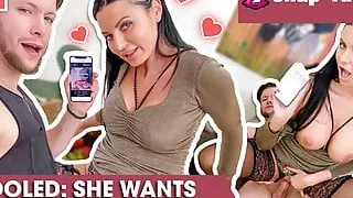 MILF from France wanted cute date: I fuck her! SNAP-FUCK.com