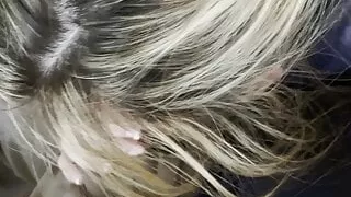 Wife sucks my dick when I walk in from work