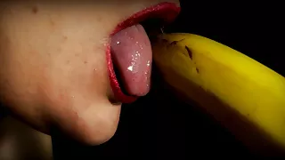 Erotic oral play with banana - Agata Anallove