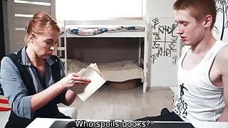 TUTOR4K. Fake heart attack helps prankster entice tutor