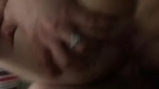 Cheeks spread with the wifey