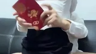 Chinese secretary fucked