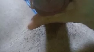 hairy cock pre cum