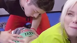 Nikki Delano Fucks her Trainer