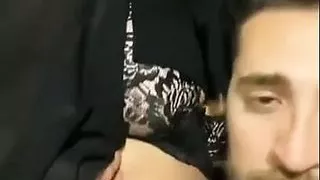 Arab threesome in niqab