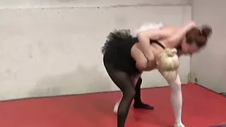 Ballerina Catball Fight