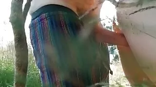 BWC fucks blonde in a field