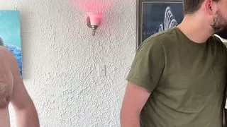 Strip Mario Kart with the boys.