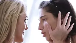 Abella Danger and Brandi Love – Sensual horny lesbian sex