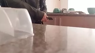 Selena Vega Hides out to suck some cock!