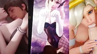 Tribute for Dva (Overwatch) Bunny suit, sop