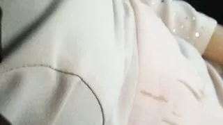 Awek tudung ajak raba