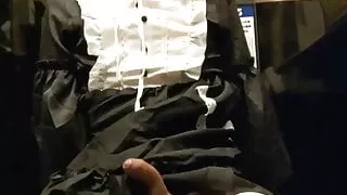 Trap Maid's Dildo Play! Japanese Cross Dresser Madzmoto Sun