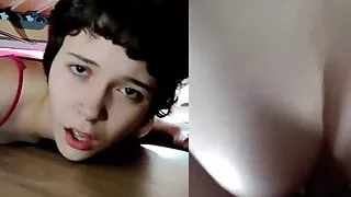 Lina Lynn Is Stuck Under The Bed – Her Man Fucks Her and Pulls Her Out