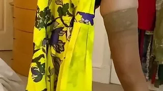 Worthless Wife Pantyhose at Home