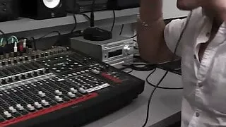 He seduces and fucks curly-haired bbw at work