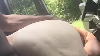 Me Fucking A Bbw White Lady With A Big Ass Outside