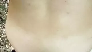 Im Wald reingeknallt