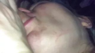 Girlfriend cock worship