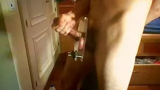 Edging with a ballcrushing (webcam session)