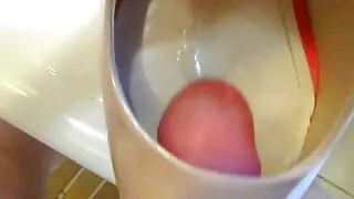 fucking the mouth of her peeptoe slowly