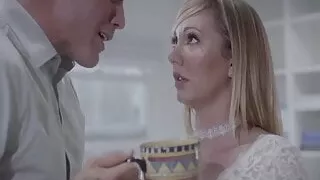 Dumb Blonde Secretary Gets Mistreated By Boss- Brett Rossi