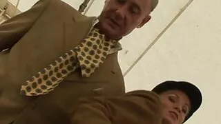 Sexy horse rider get adventurous and fucks in the shed