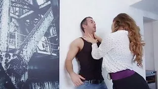 Tenant fucks the hell out of her MILF asshole