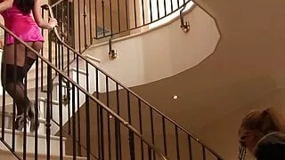 Pretty chicks fuck wildly before get white facial on faces