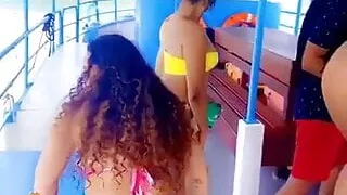 Guadeloupe Carribbean women. Showing me love