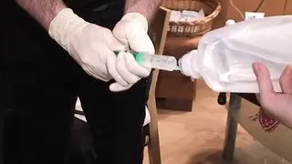 Aufgespritzte Titten