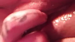 Kristle playing with her pussy