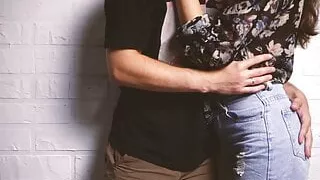 Blowjob for stepbrother and she allows him to cum in his mouth.