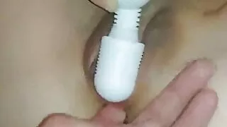 one finger inserting anal