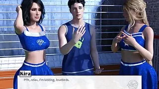 Monkey Business-Jump and Running naked in Public