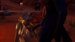 Beautiful Blonde Swallows