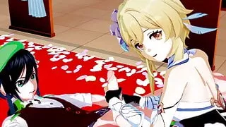 Venti Fucks Lumine - Genshin Impact