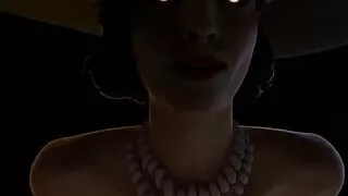 Lady Dimitrescu Gives BoobJob - Resident Evil Village