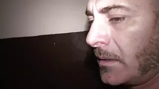 Cock bouncing in the sauna