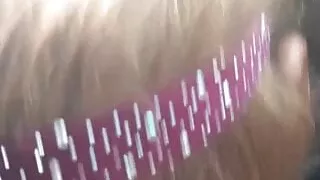 Neighbour sucks dick fast and swallows sperm