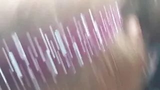 Neighbour sucks dick fast and swallows sperm