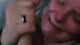 Blowjob and Cumshot made by Hands