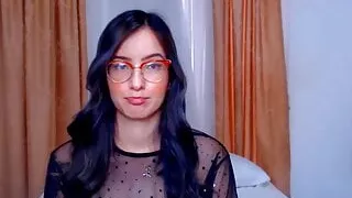 Hot Nerdy Slut Wild Pussy Toying