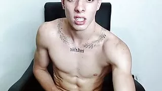 Amateursex, Sperma, Abspritzen, Schwuler Sex, Handarbeit, Latino